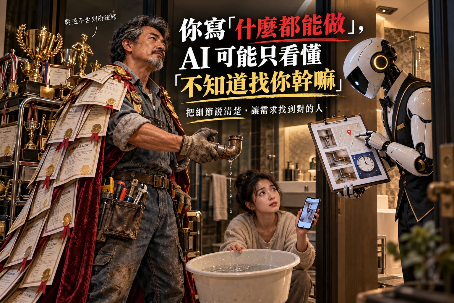 你写“什么都能做”,AI 可能只看懂“不知道找你干嘛”