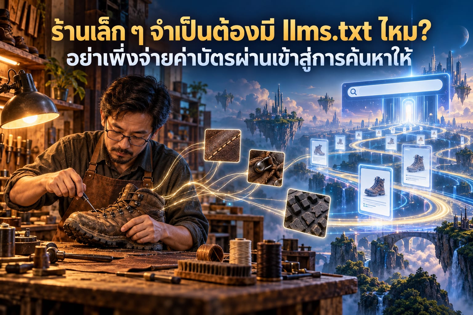 ร้านเล็ก ๆ จำเป็นต้องมี llms.txt ไหม? อย่าเพิ่งจ่ายค่าบัตรผ่านเข้าสู่การค้นหาให้กับ «นามบัตร AI» ใบเดียว