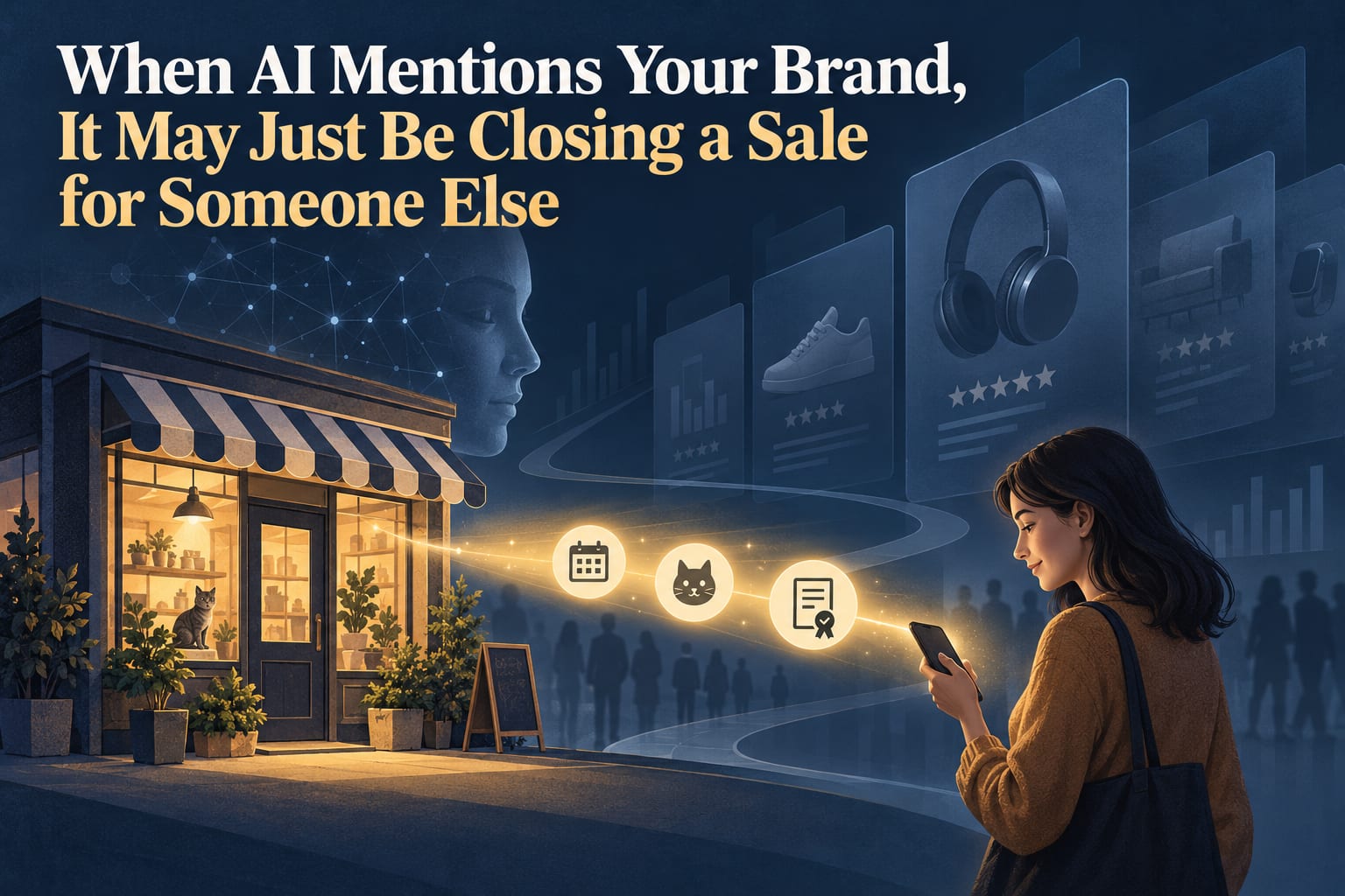 When AI Mentions Your Brand, It May Just Be Closing a Sale for Someone Else