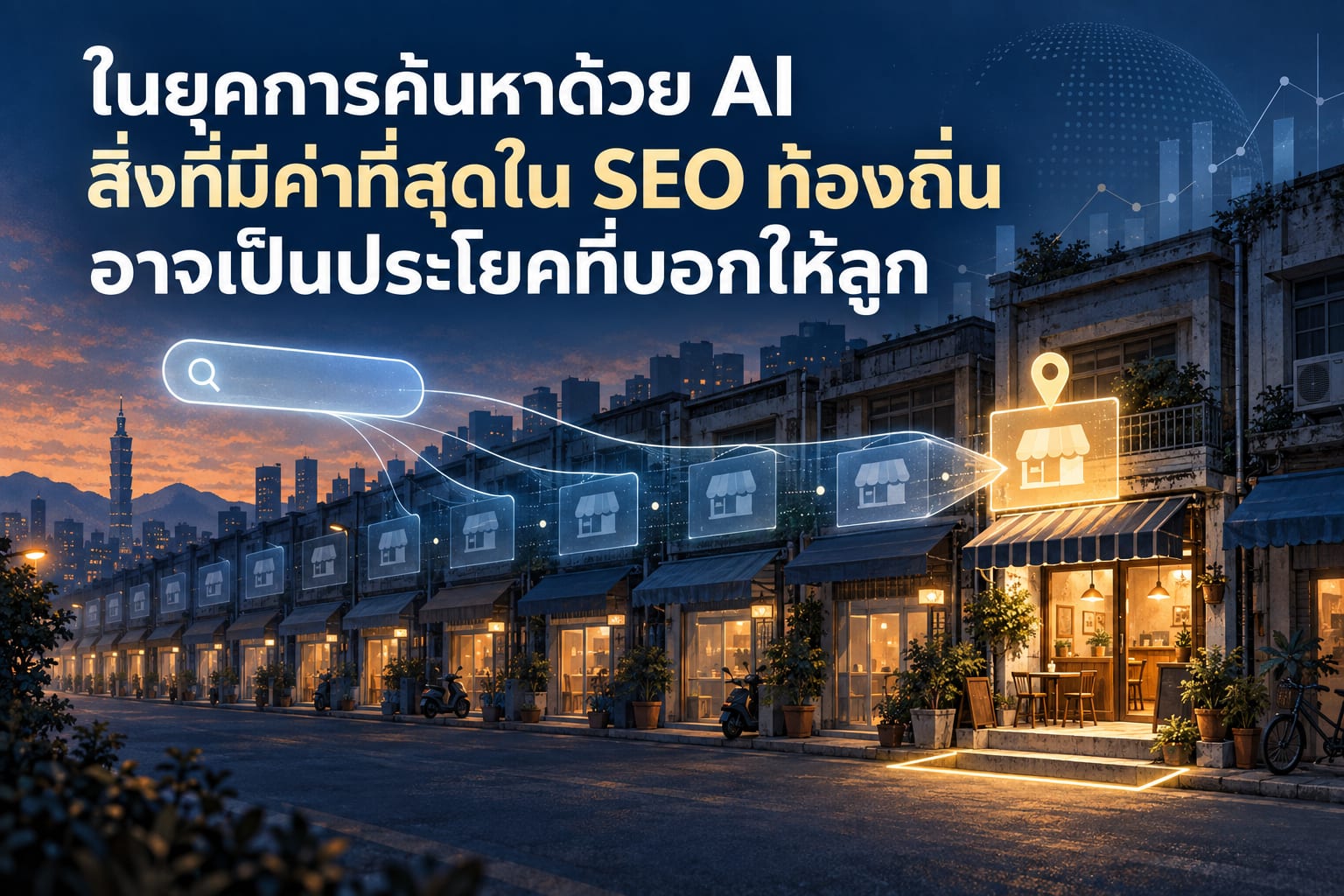 ในยุคการค้นหาด้วย AI สิ่งที่มีค่าที่สุดใน SEO ท้องถิ่น อาจเป็นประโยคที่บอกให้ลูกค้าไม่เลือกเรา