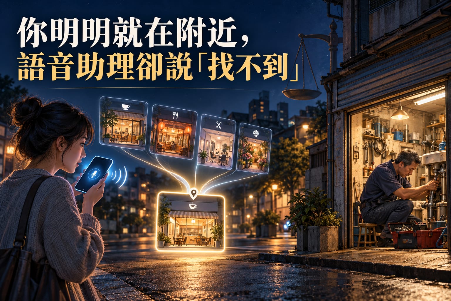 你明明就在附近,語音助理卻說「找不到」