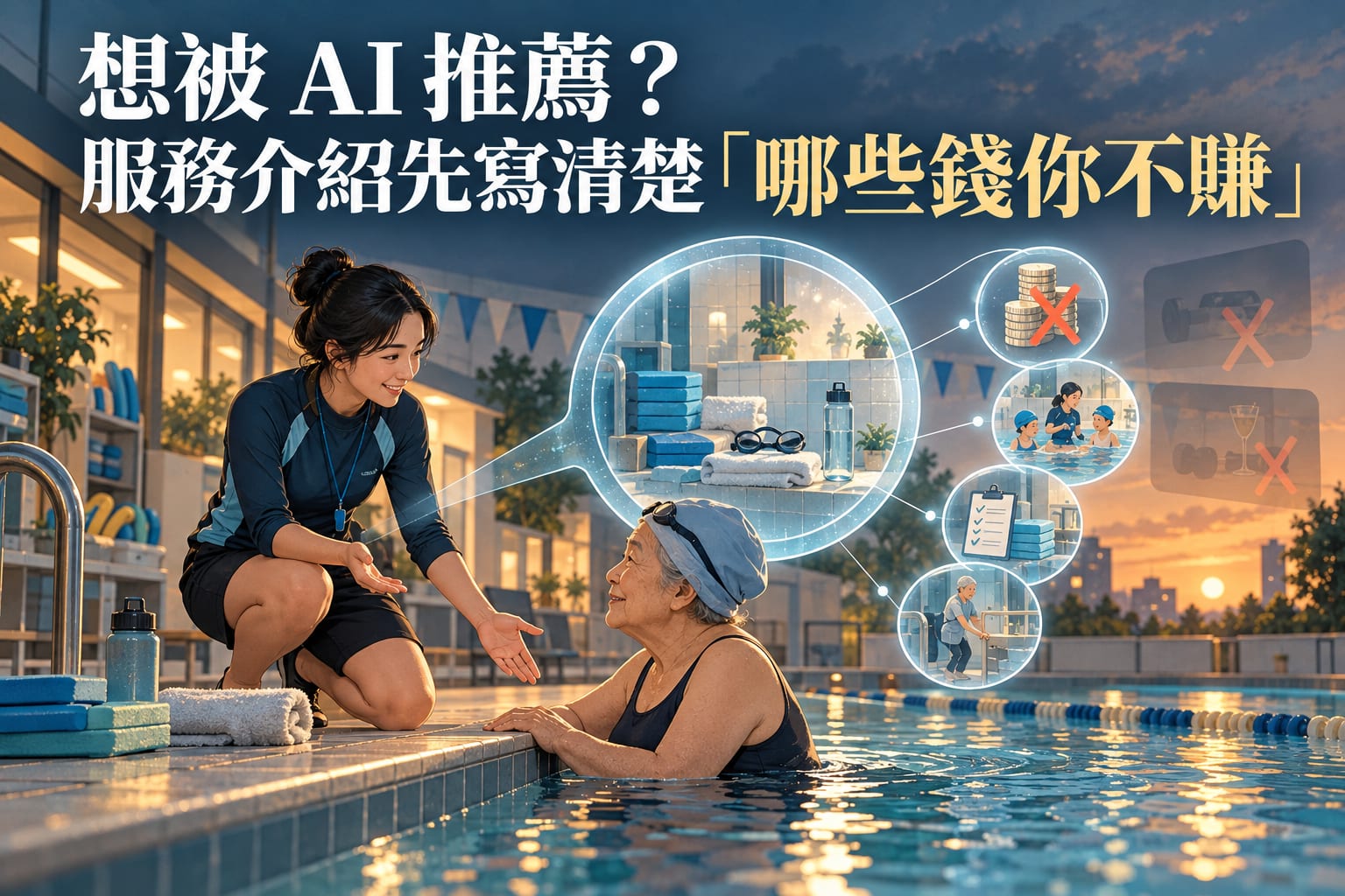 想被 AI 推薦?服務介紹先寫清楚「哪些錢你不賺」