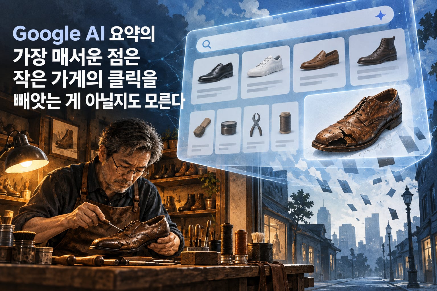 Google AI 요약의 가장 매서운 점은 작은 가게의 클릭을 빼앗는 게 아닐지도 모른다