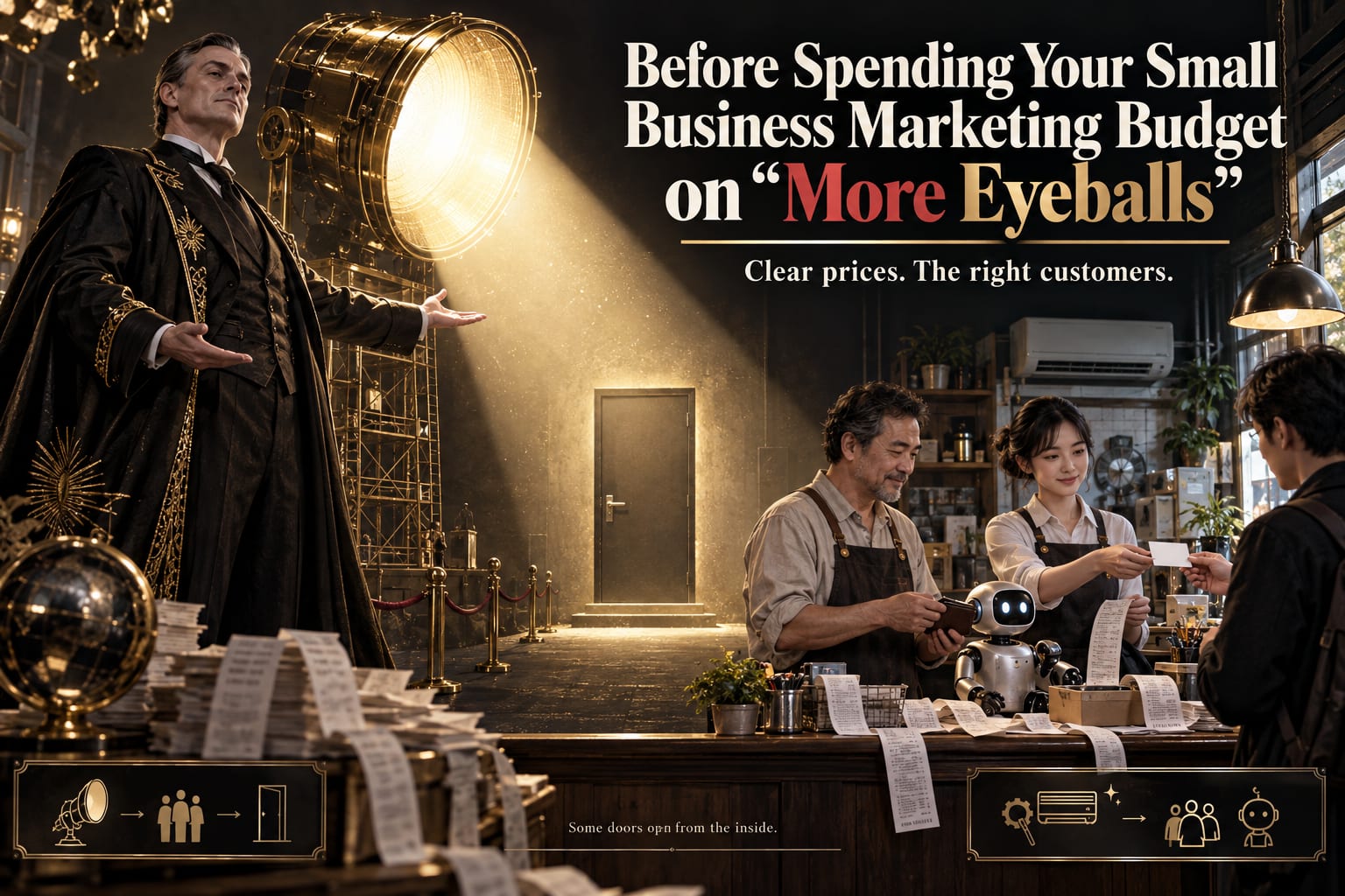 Before Spending Your Small Business Marketing Budget on “More Eyeballs”