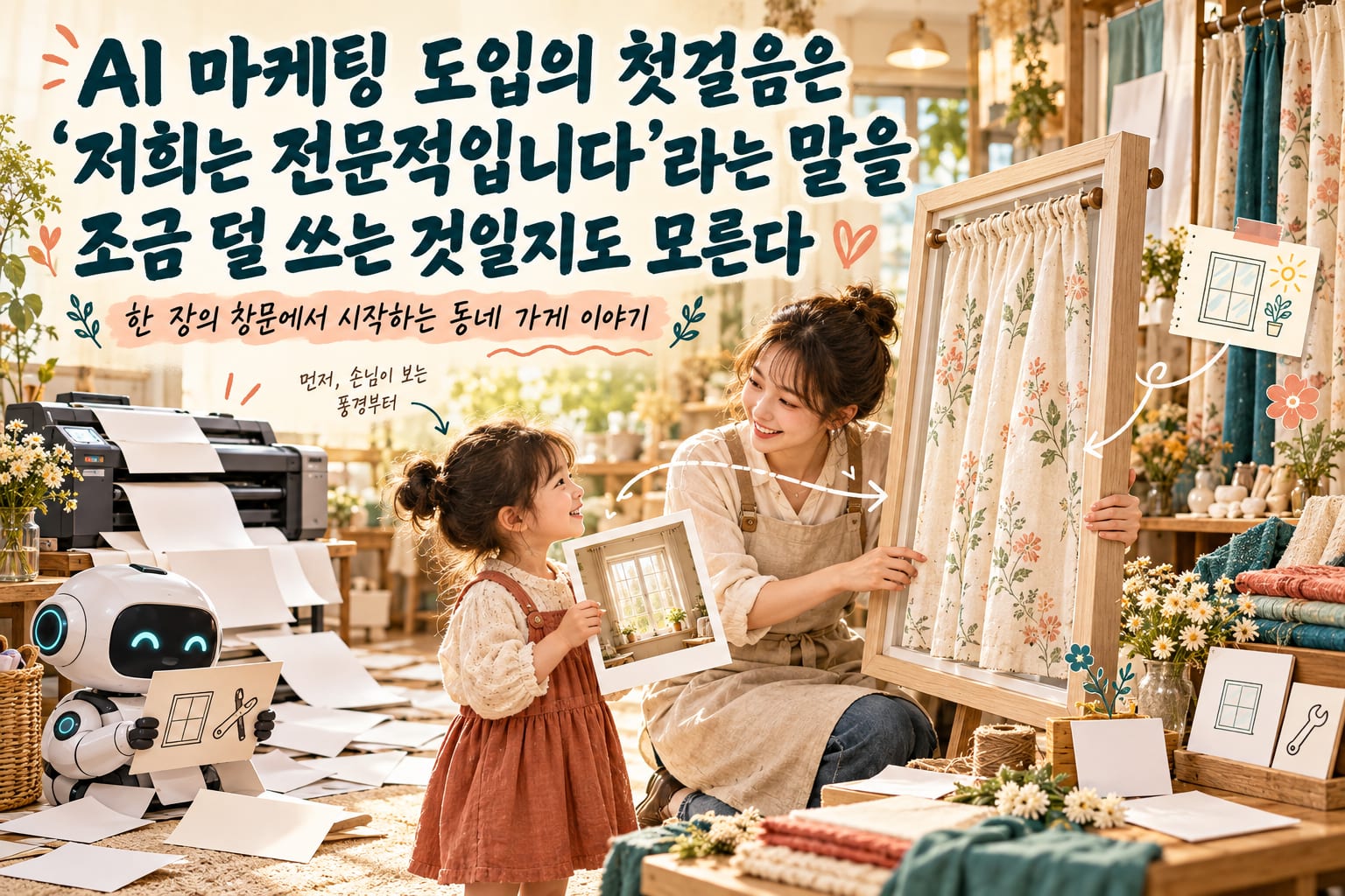 AI 마케팅 도입의 첫걸음은 ‘저희는 전문적입니다’라는 말을 조금 덜 쓰는 것일지도 모른다