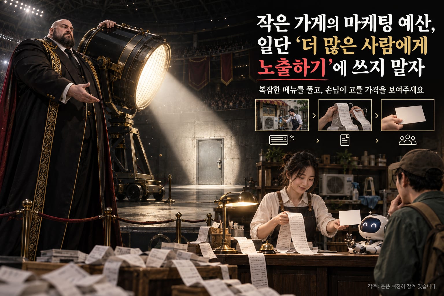 작은 가게의 마케팅 예산, 일단 ‘더 많은 사람에게 노출하기’에 쓰지 말자