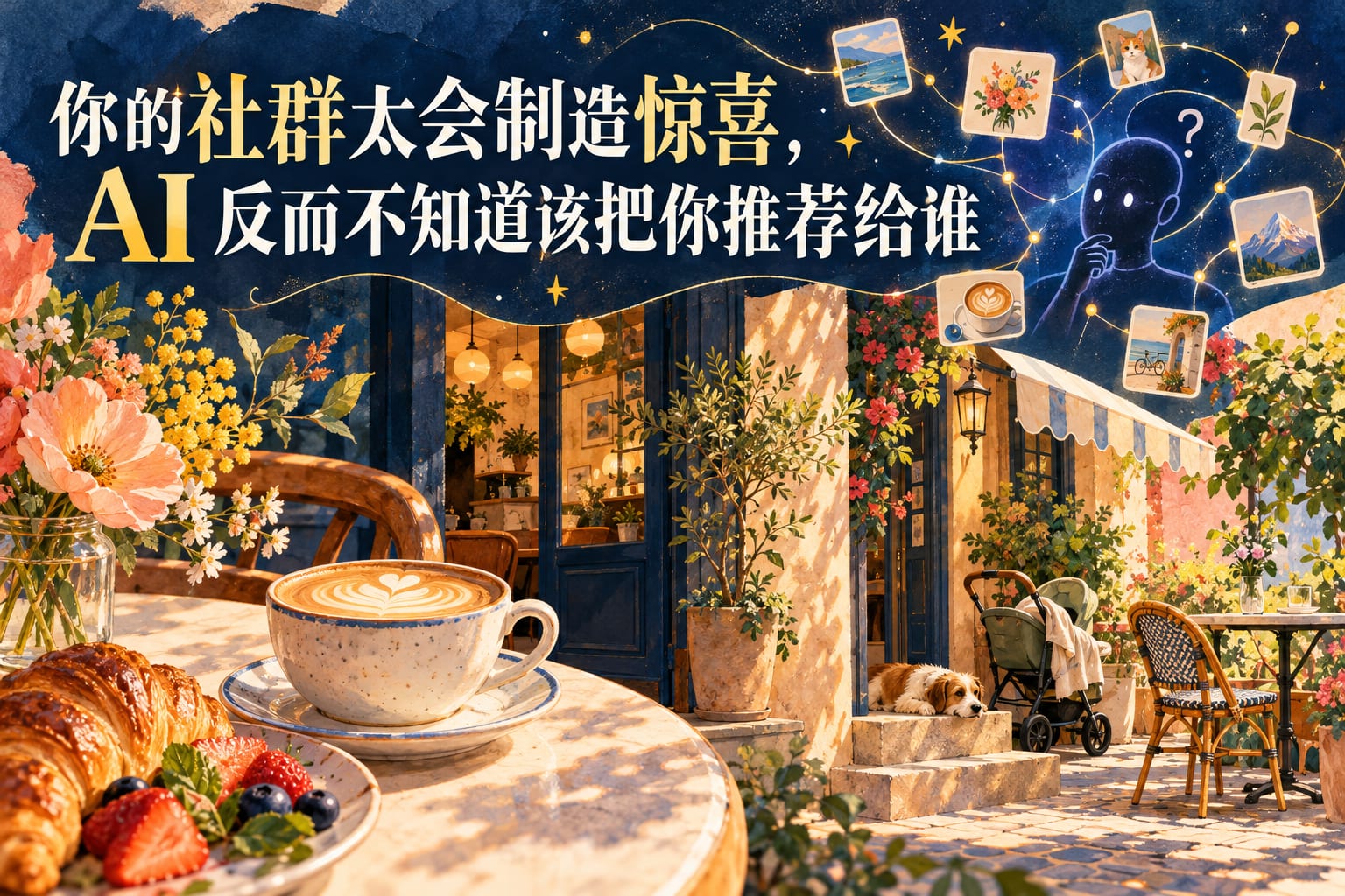 你的社群太会制造惊喜,AI 反而不知道该把你推荐给谁