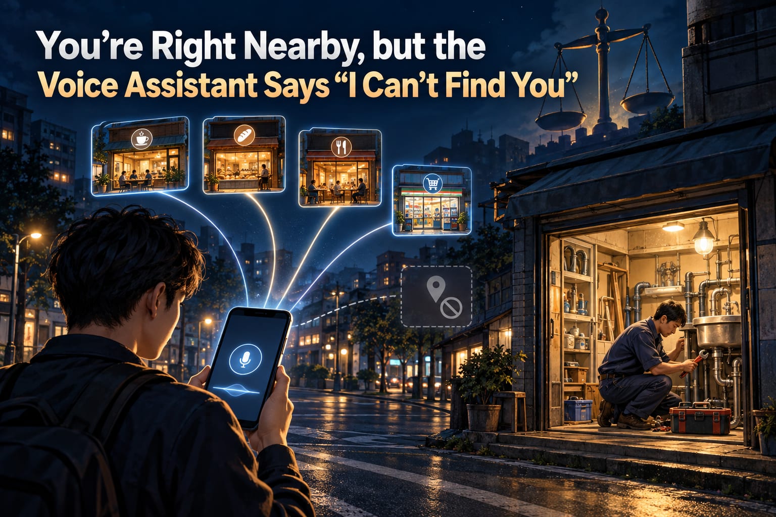 You’re Right Nearby, but the Voice Assistant Says “I Can’t Find You”