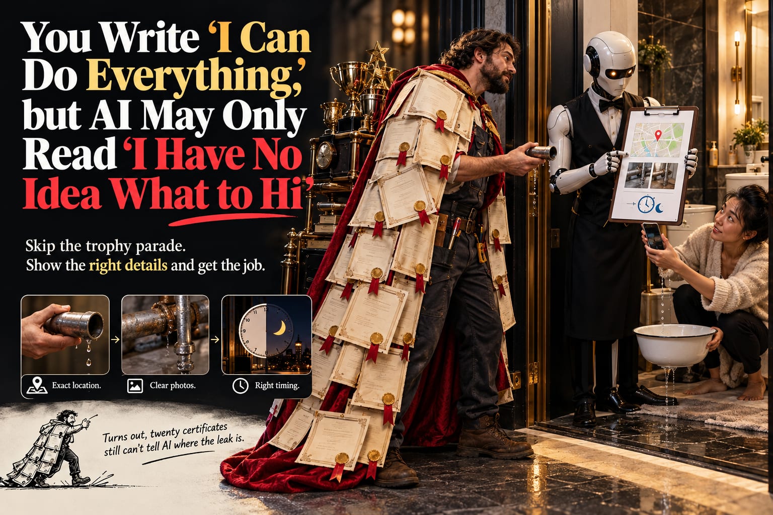 You Write “I Can Do Everything,” but AI May Only Read “I Have No Idea What to Hire You For”