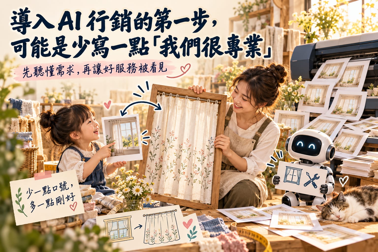 導入 AI 行銷的第一步,可能是少寫一點「我們很專業」