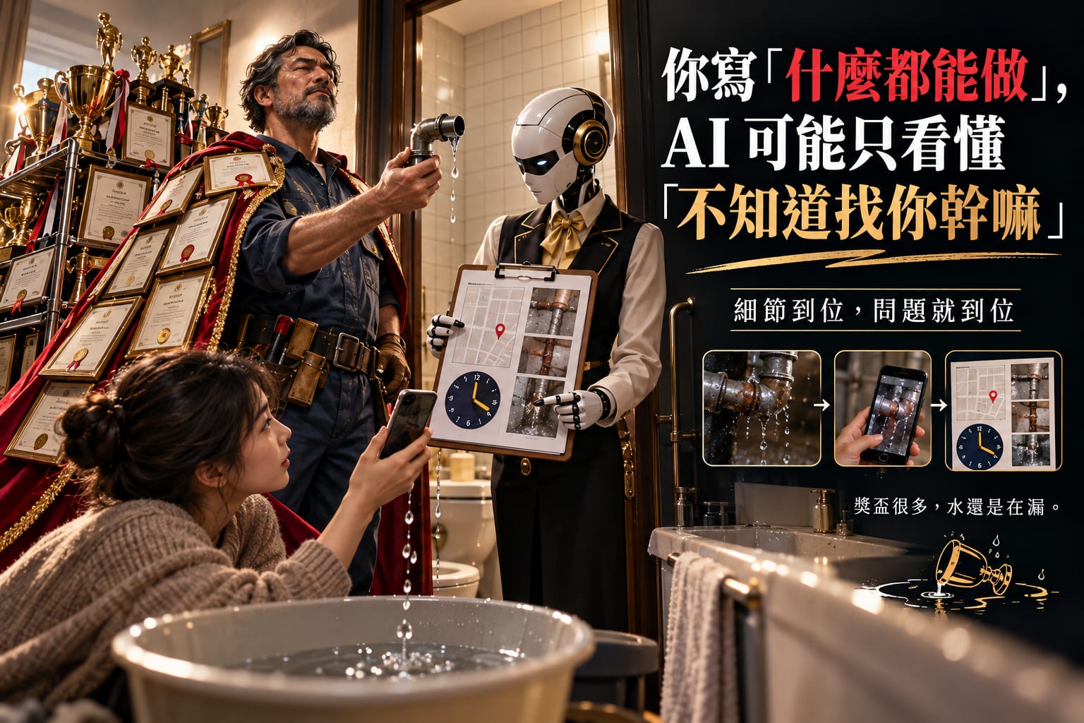 你寫「什麼都能做」,AI 可能只看懂「不知道找你幹嘛」