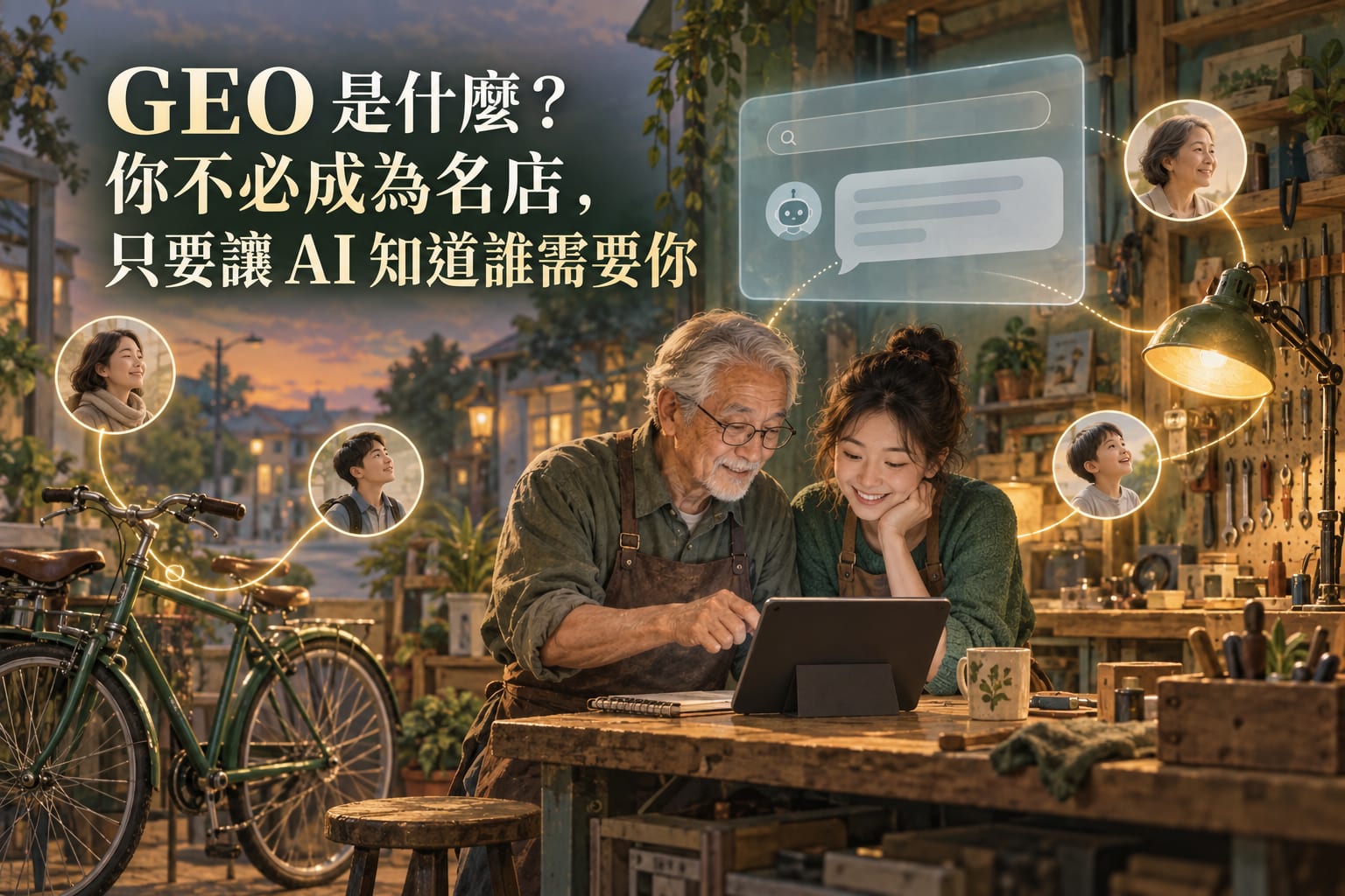 GEO 是什麼?你不必成為名店,只要讓 AI 知道誰需要你