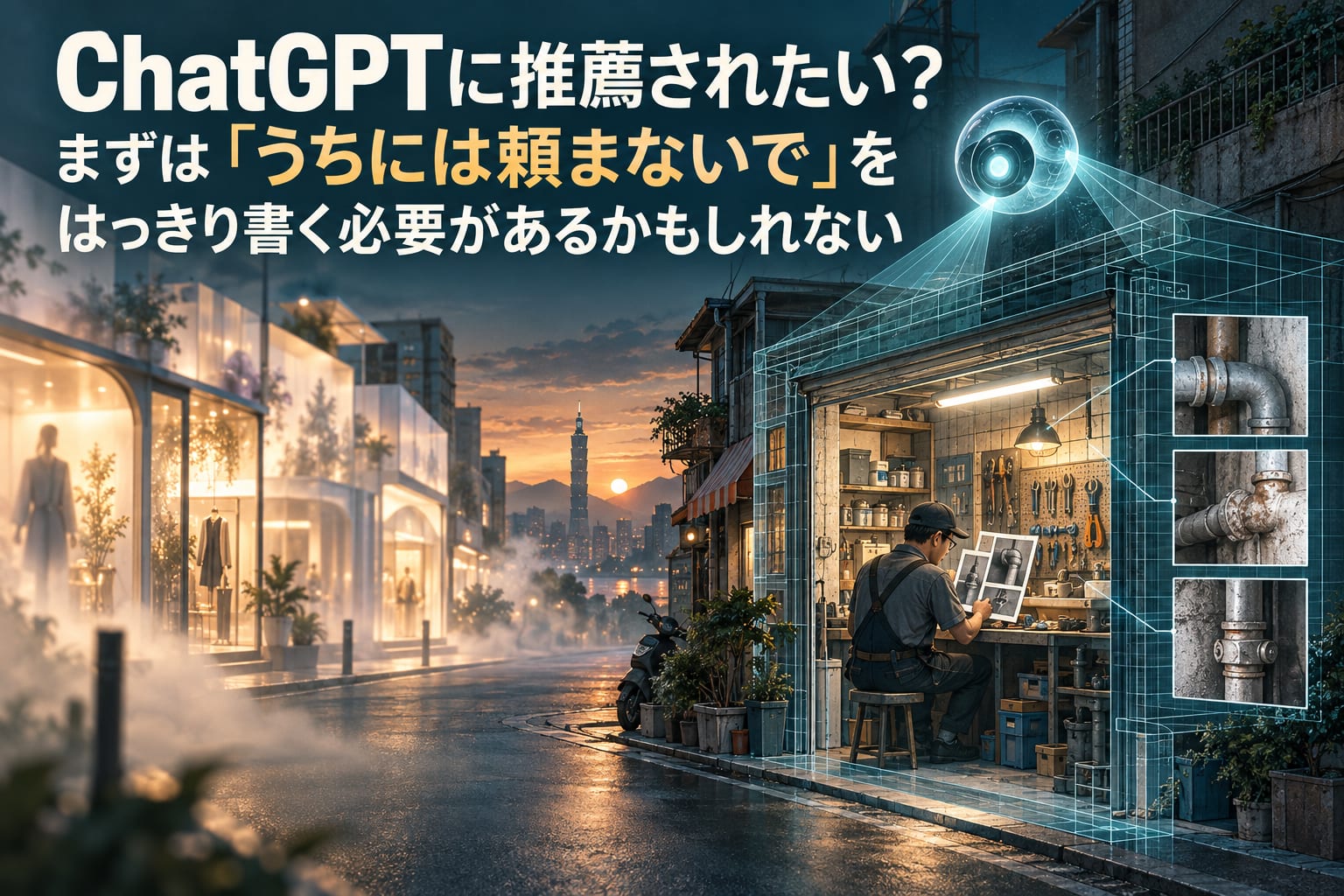 ChatGPTに推薦されたい? まずは「うちには頼まないで」をはっきり書く必要があるかもしれない